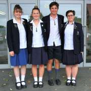 Megan Calder, Mya Stratford, Cody Crawshaw, Jess Marshall